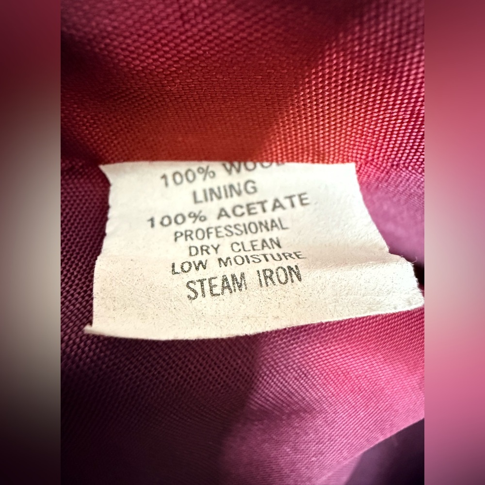 100% Wool Vintage Blazer - Picture 3 of 4